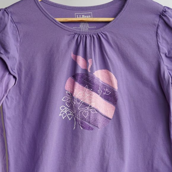 Three Girls' LL Bean Long Sleeve Tops Shirts, Great Condition, 3 for $29 - Picture 3 of 11